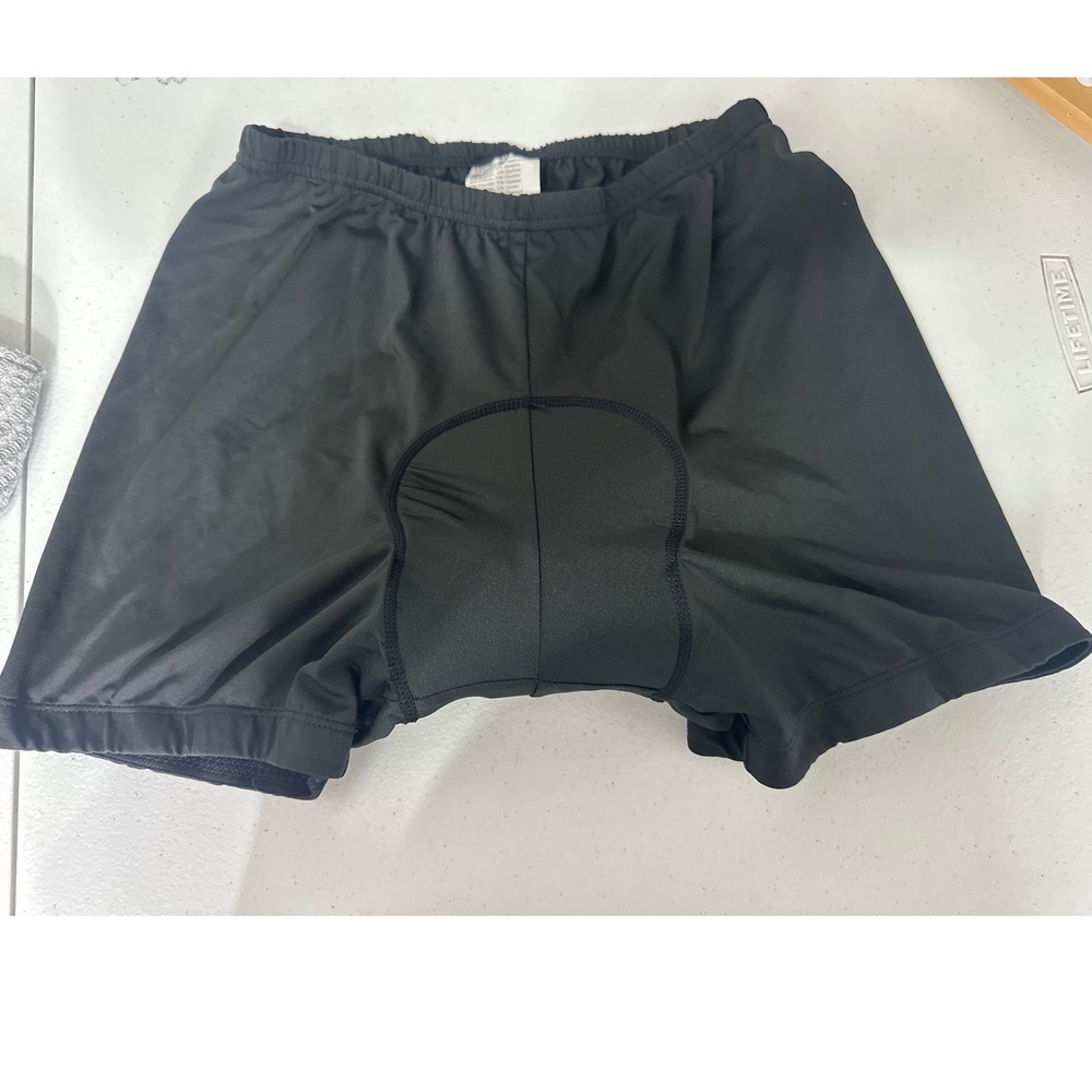 Baleaf Mens XL Padded Cycling Shorts Black 3D Gel Chamois Bike Underwear XL